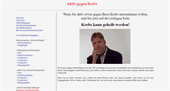 Desktop Screenshot of krebsgegner.de